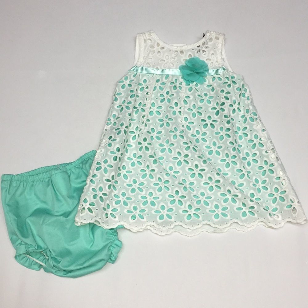 Rare Editions Easter Dress 12 Months